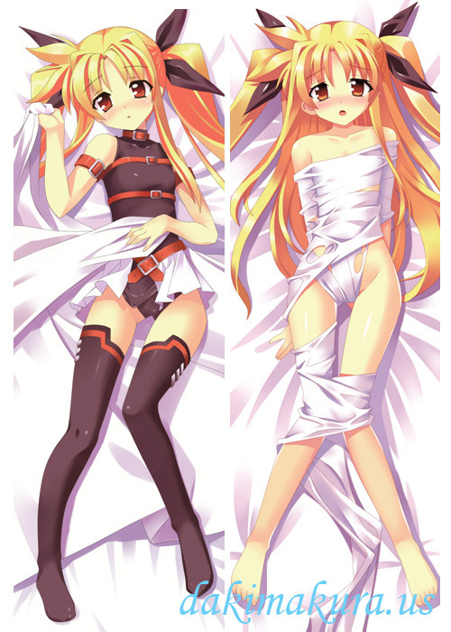 Magical Girl Lyrical Nanoha Anime Dakimakura Japanese Love Body Pillow Cover